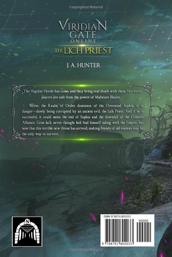 Viridian Gate Online: The Lich Priest: A litRPG Adventure (The Viridian Gate Archives) product detail image 2