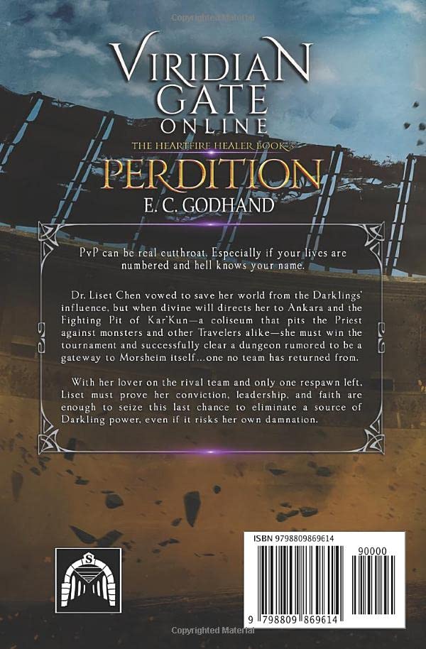 Viridian Gate Online: Perdition: A LitRPG Adventure back cover