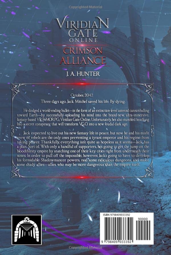 Viridian Gate Online: Crimson Alliance: A litRPG Adventure (The Viridian Gate Archives) product detail image 2