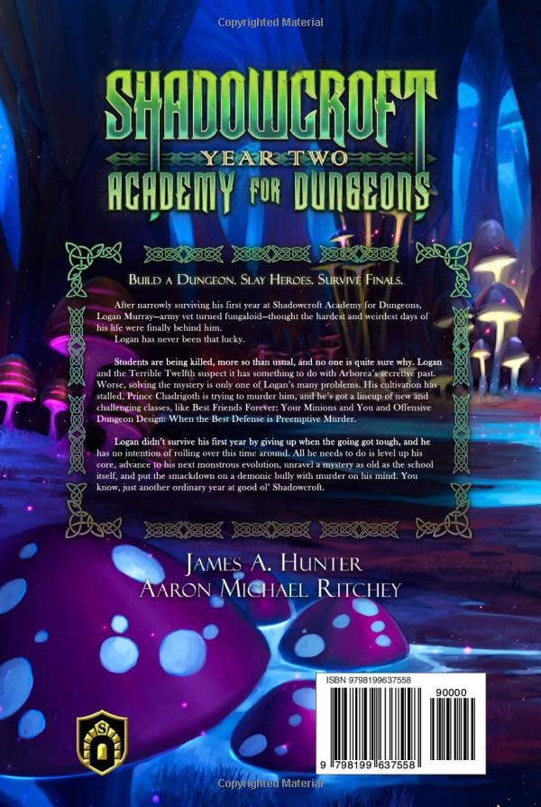 Shadowcroft Academy For Dungeons: Year Two back cover