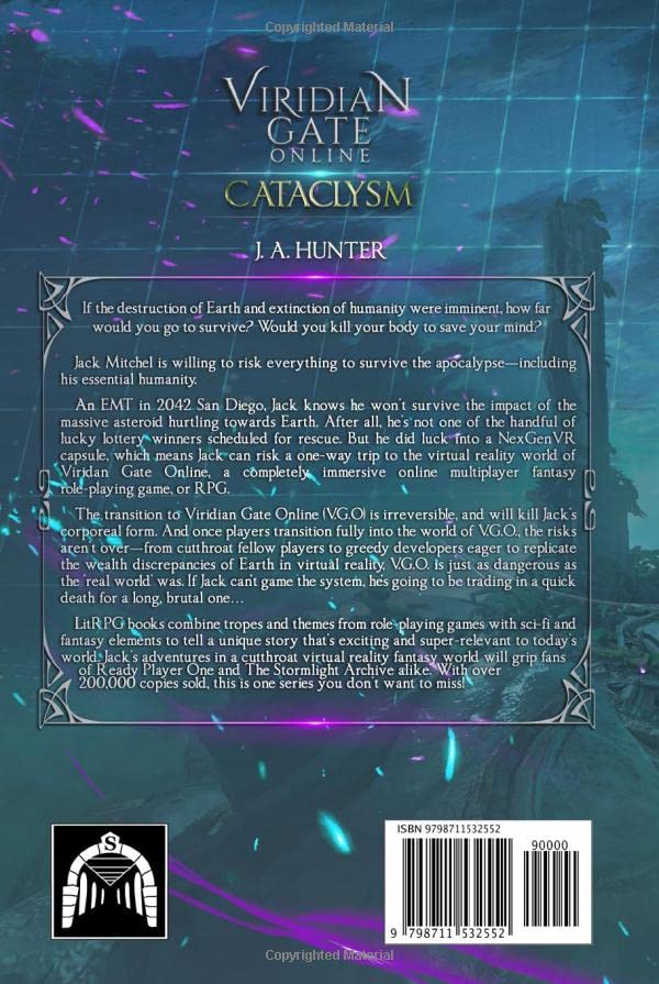 Viridian Gate Online: Cataclysm: A litRPG Adventure (The Viridian Gate Archives) product detail image 2