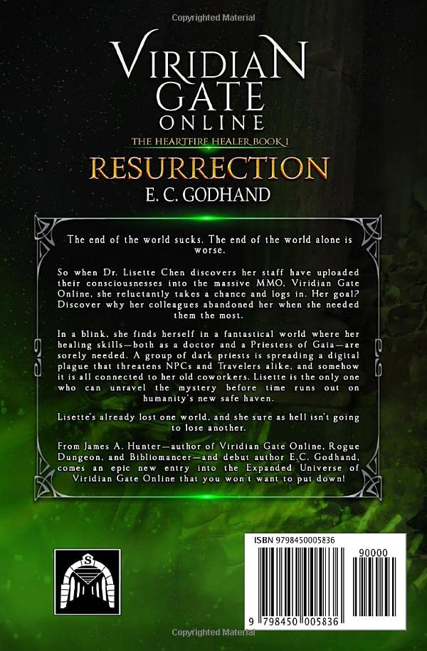 Viridian Gate Online: Resurrection: A LitRPG Adventure back cover