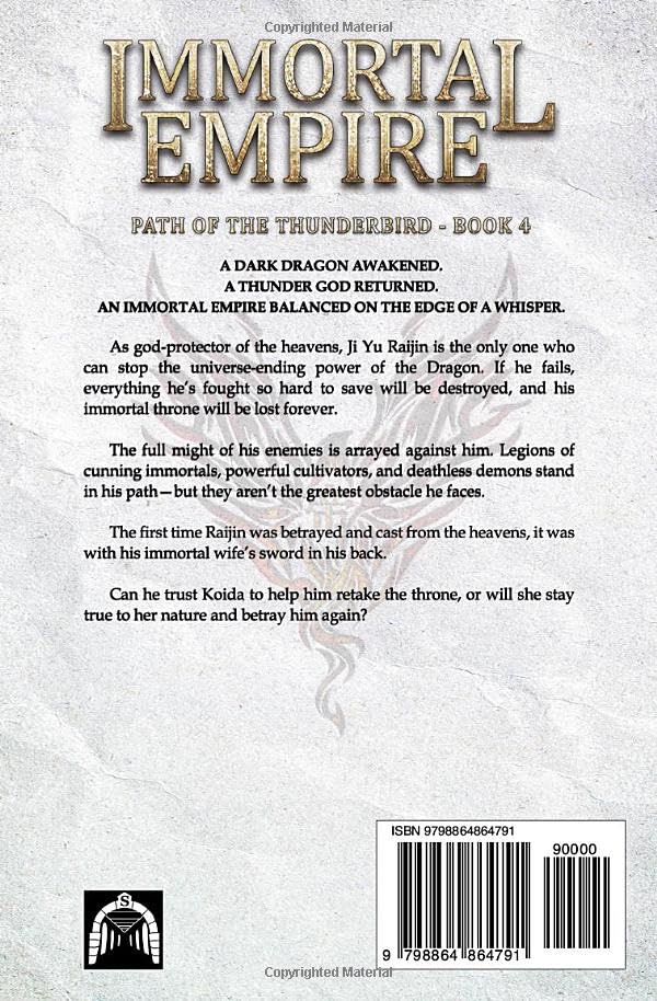 Immortal Empire back cover