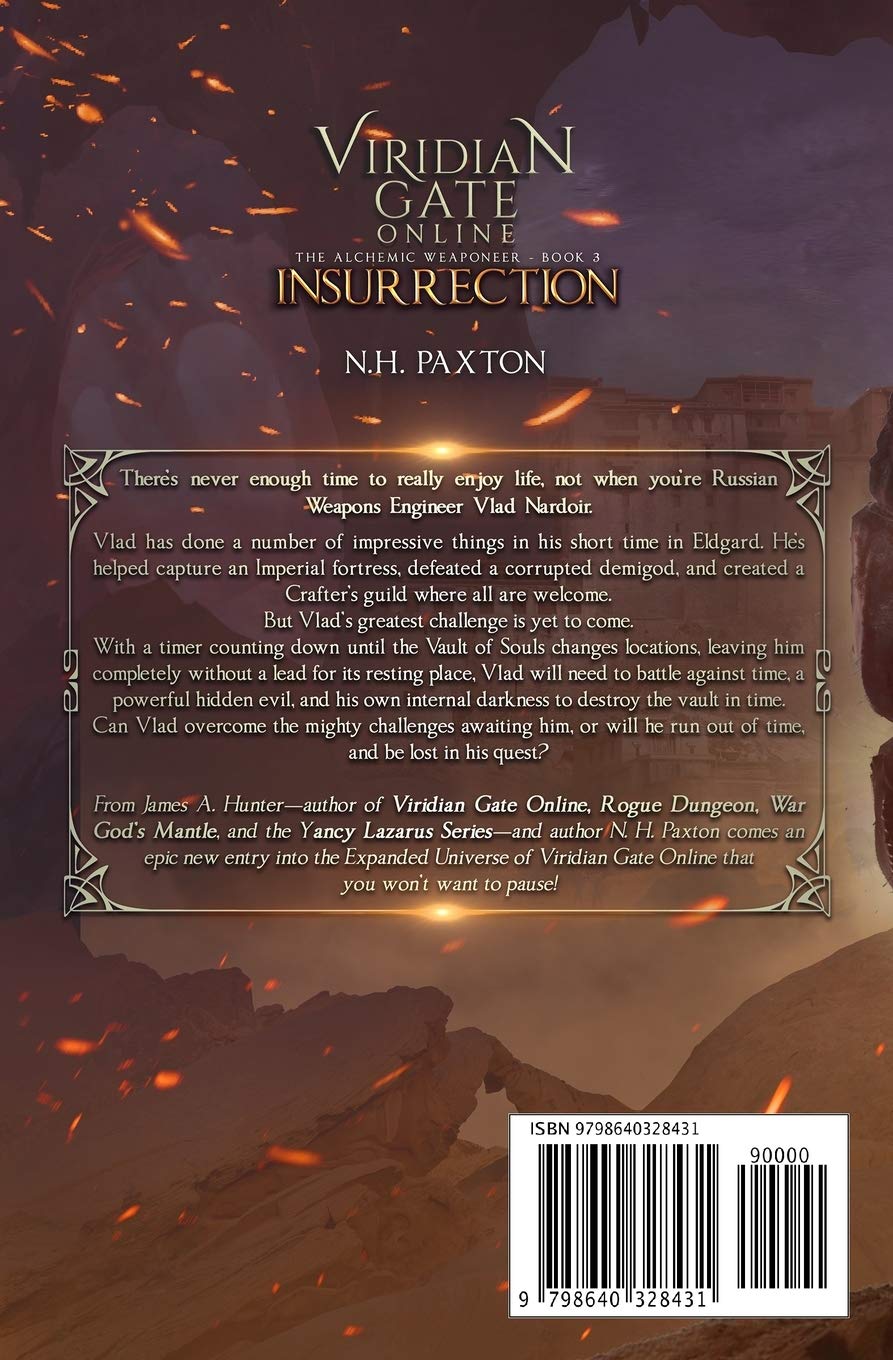 Viridian Gate Online: Insurrection back cover