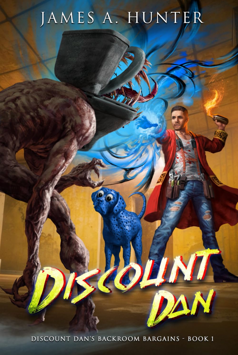 Discount Dan: A LitRPG Adventure front cover