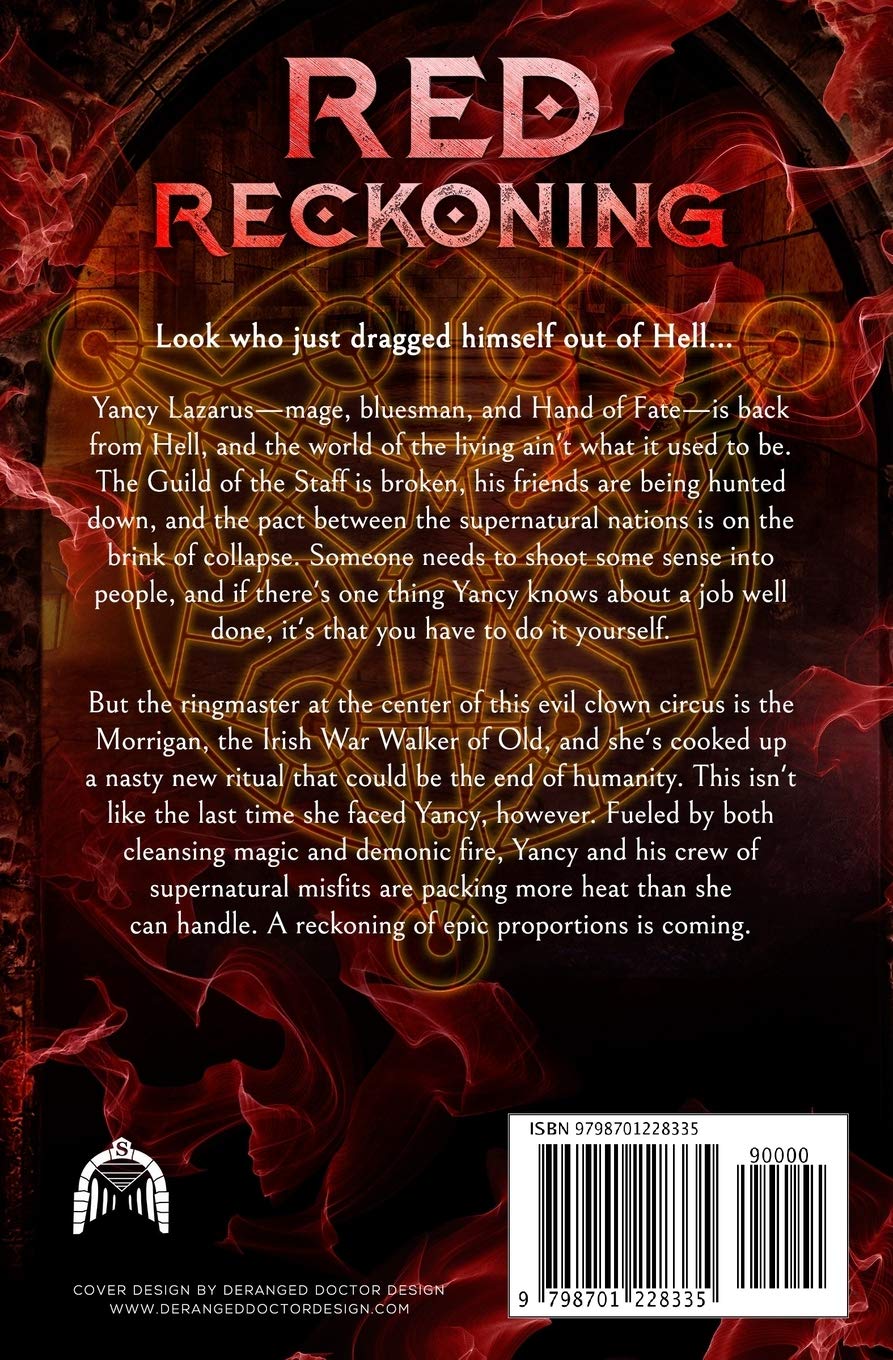 Red Reckoning back cover