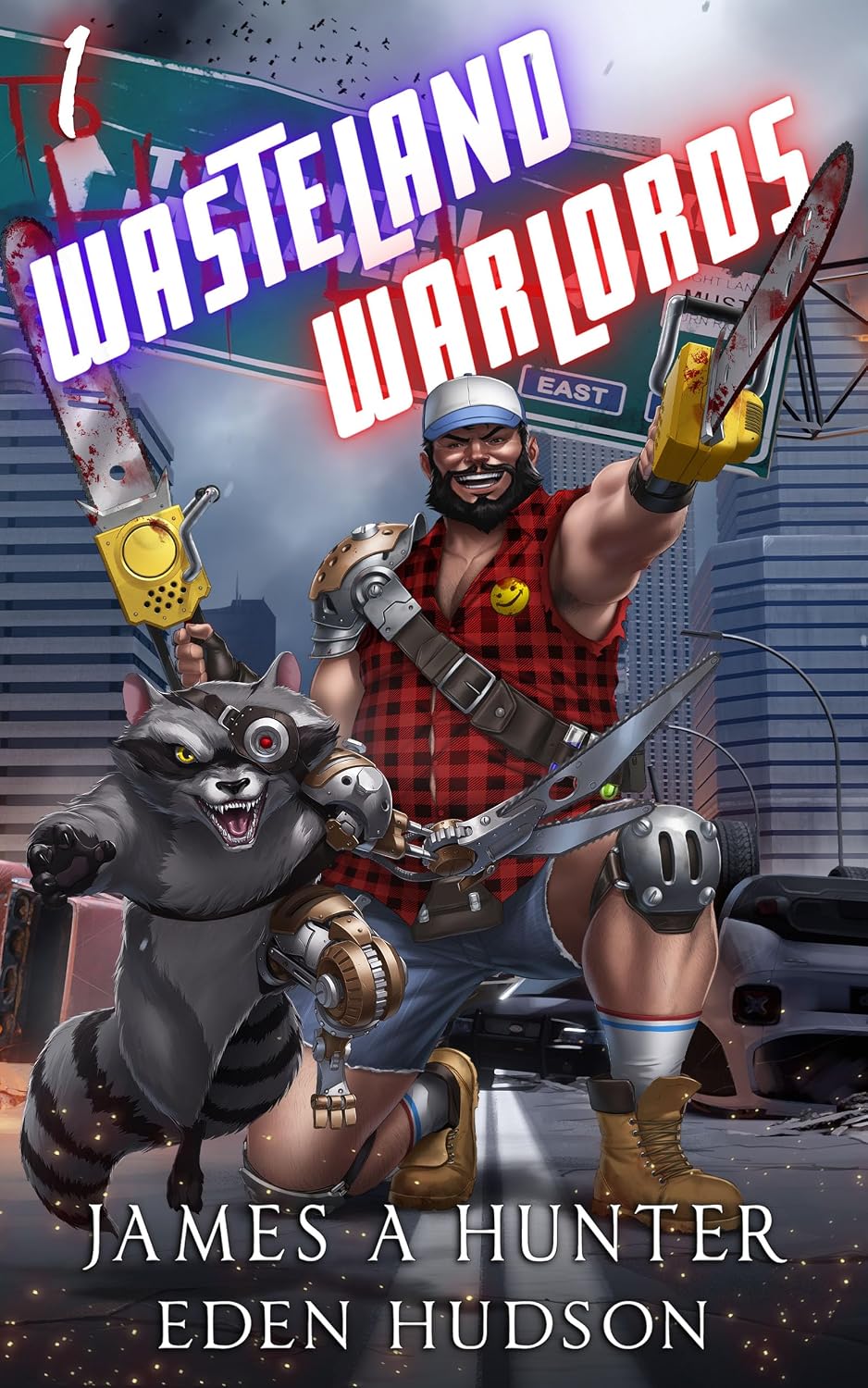 Wasteland Warlords 1: A Post-Apocalyptic LitRPG Adventure front cover