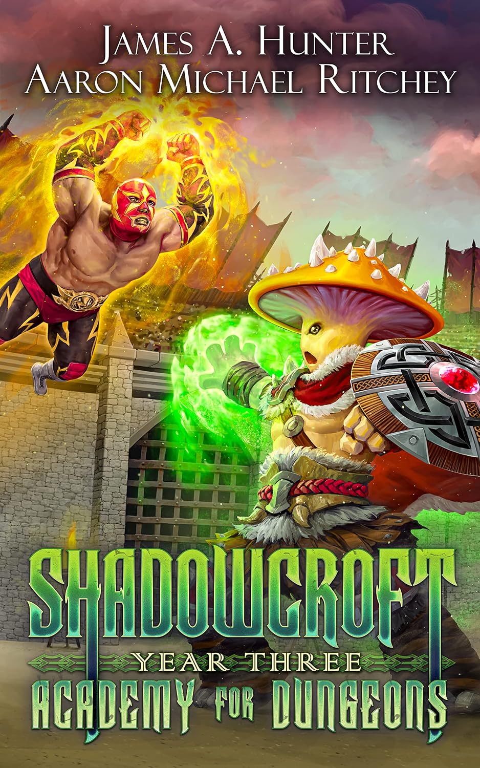 Shadowcroft Academy For Dungeons: Year Three front cover
