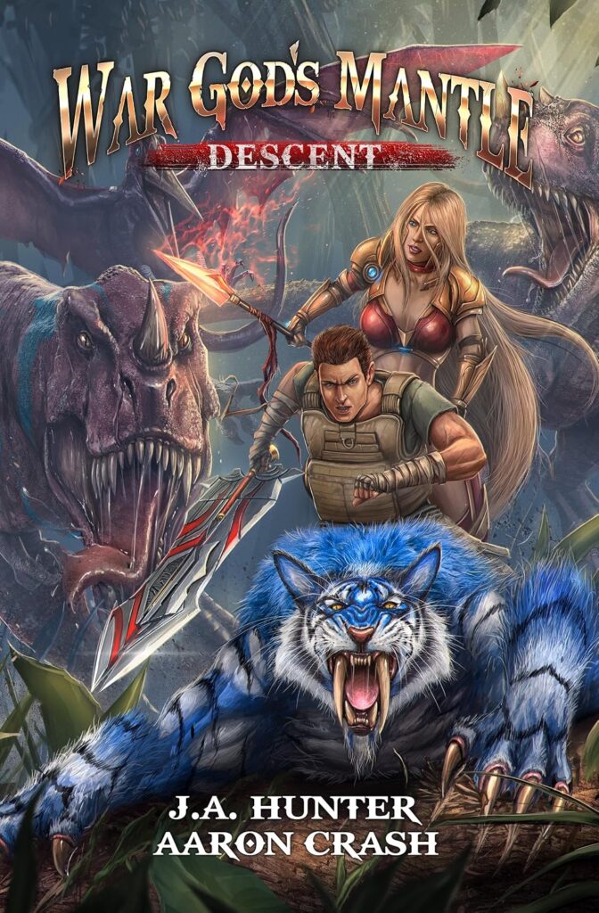 War God's Mantle: Descent: A LitRPG Adventure (The War God Saga) product image